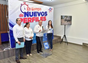 Afirma Carlos Quintana, líder del PAN, que es tiempo de Nuevos Perfiles para enfrentar el proceso electoral del 2027