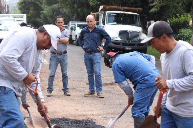 Adolfo Torres supervisa conclusión de trabajos en Boulevard García de León; circulación abierta en su totalidad