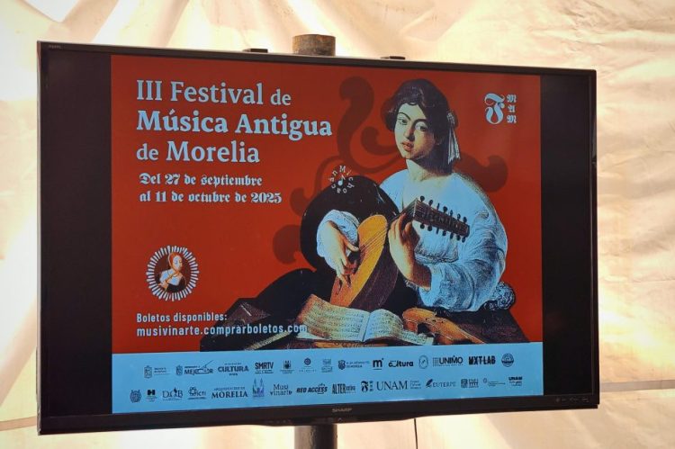 Invitados todos al III Festival de Música Antigua de Morelia