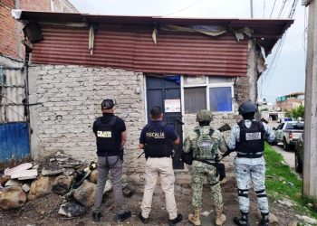 En coordinación interinstitucional, asegura FGE más de mil 500 dosis de metanfetamina y detiene a dos personas, en cateos en Morelia