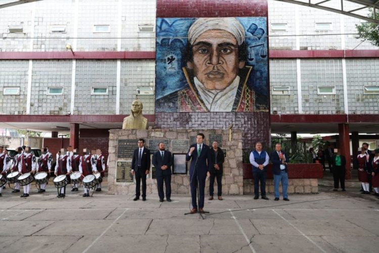 Encabeza Alfonso Martínez arranque de ciclo escolar en la Escuela Secundaria Federal no. 1