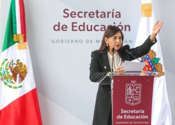 Arranca en Michoacán el ciclo escolar 2025-2026 con el compromiso de paz: Gabriela Molina