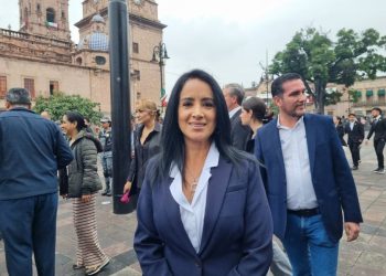 Lucila Martínez, regidora del PRD en Morelia, reconoce el trabajo de Claudia Sheinbaum en su Primer Informe de Gobierno