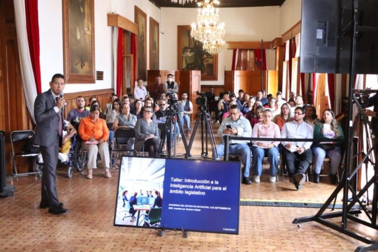 Capacita Congreso del Estado sobre el uso responsable de la Inteligencia Artificial en el proceso legislativo