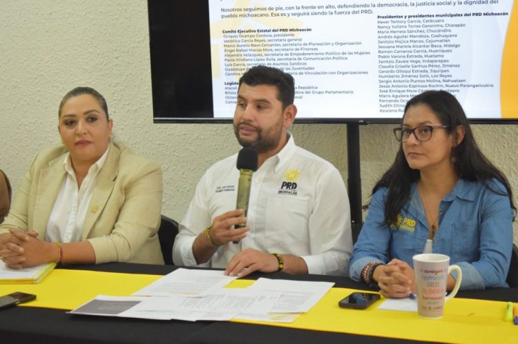 El PRD Michoacán no se subordina a ninguna línea política