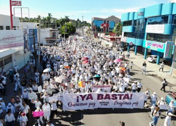 Marcha por la Paz  en Sinaloa, Grito Desesperado de un Pueblo que ya no Puede Más: Alejandro Moreno