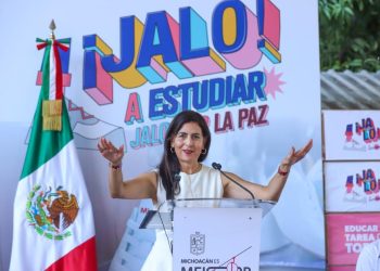 Michoacán “se pone los tenis” por la paz: Gabriela Molina