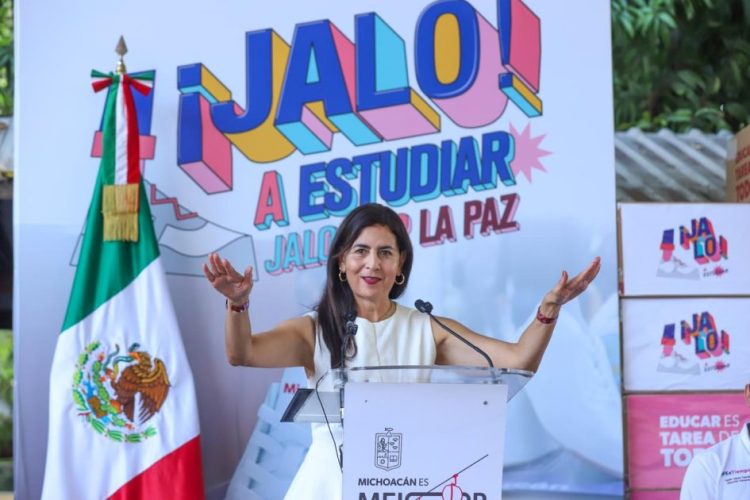 Michoacán “se pone los tenis” por la paz: Gabriela Molina