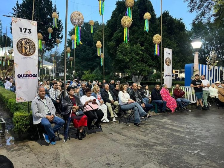 Celebra Quiroga su historia con presentaciones culturales de Chile y Colombia