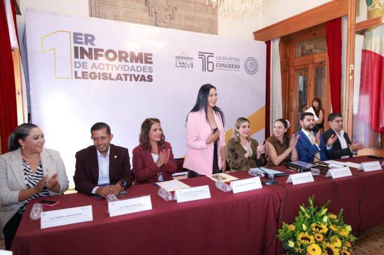 Reconoce Araceli Saucedo trabajo legislativo de bancada del PRD en la LXXVI Legislatura