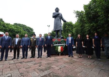 Encabeza Alfonso Martínez Ceremonia por el CCXV Aniversario del Inicio de la Independencia de México
