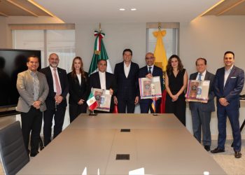 Se reúne Alfonso Martínez con el encargado de Negocios de la Embajada de Armenia