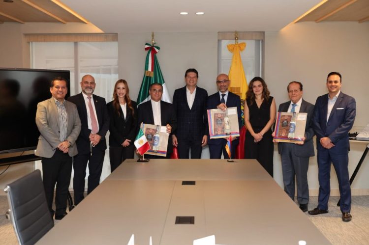 Se reúne Alfonso Martínez con el encargado de Negocios de la Embajada de Armenia