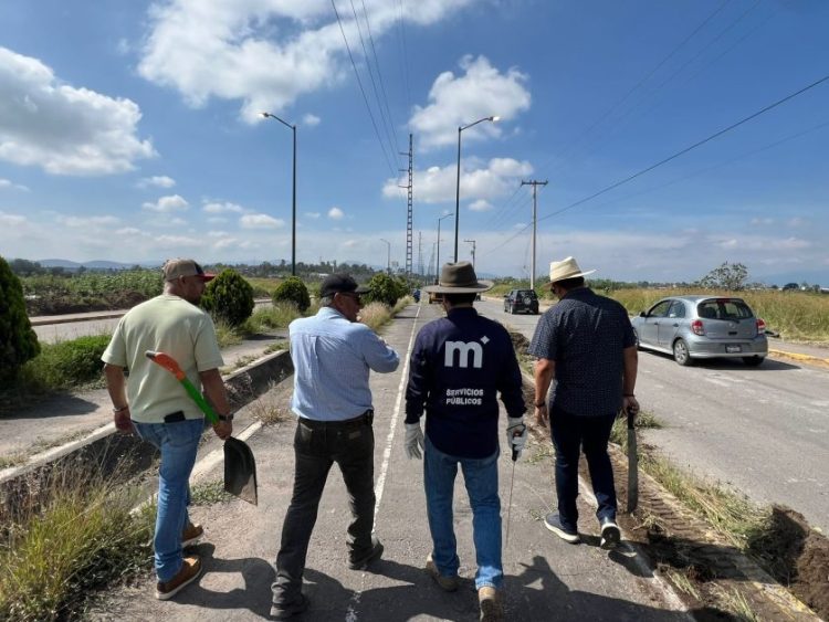 Gobierno de Morelia, ciudadanía e iniciativa privada realizan jornada integral en avenida Oscar Chávez