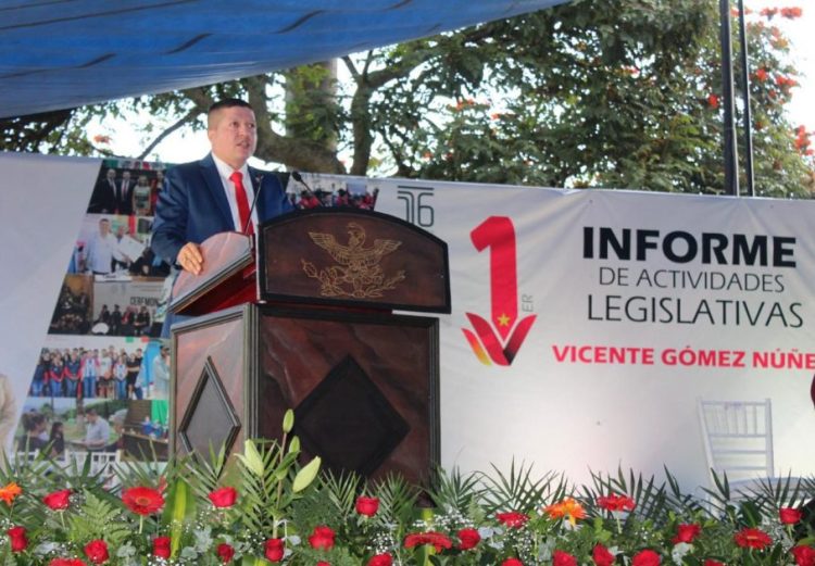 Le estamos cumpliendo al pueblo de Michoacán: Diputado Vicente Gómez Núñez