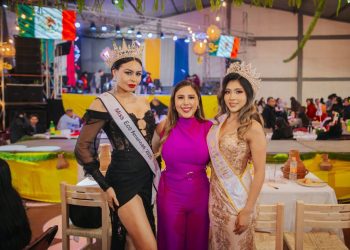 Dayana Pérez Mendoza asiste al certamen de elección de la Reina de la Silla en Opopeo*