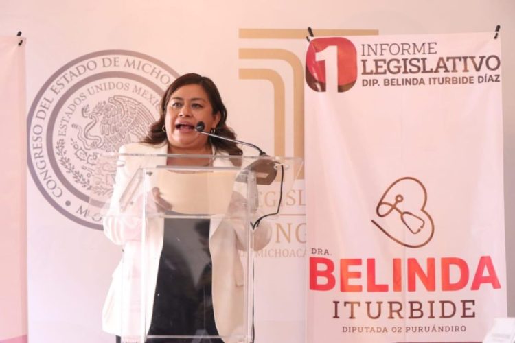 Diputadas Belinda Iturbide y Jaqueline Avilés entregan sus informes legislativos