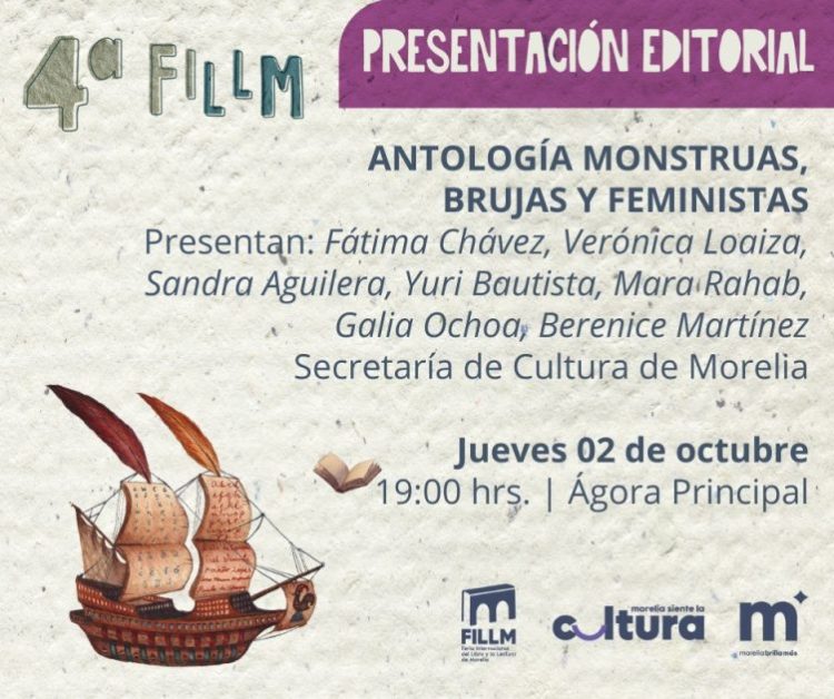 Presentará SeCultura Morelia, tres publicaciones durante la IV Feria del Libro
