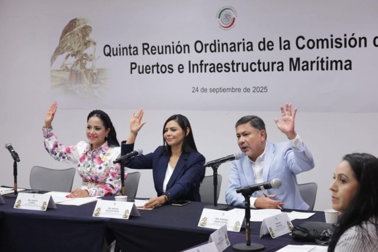 Desde el Senado se impulsa la modernización marítima y el fortalecimiento del sistema portuario nacional: Araceli Saucedo