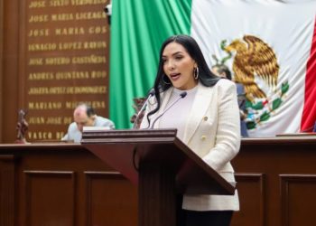 Adriana Campos Huirache exige justicia por asesinato de migrante michoacano y expresa solidaridad con su familia