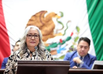 Desde tribuna, Emma Rivera respaldó reformas en materia de Guardia Nacional y Extorsión