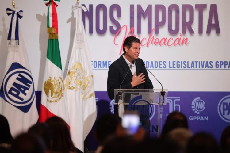 Alfonso Martínez reconoce labor legislativa del PAN Michoacán