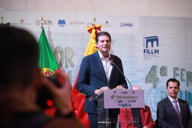 En Morelia se transpira el arte, la cultura y la lectura: Alfonso Martínez