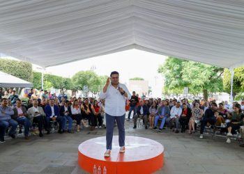 El Diputado de M. C. Toño Carreño presentó su primer informe ciudadano