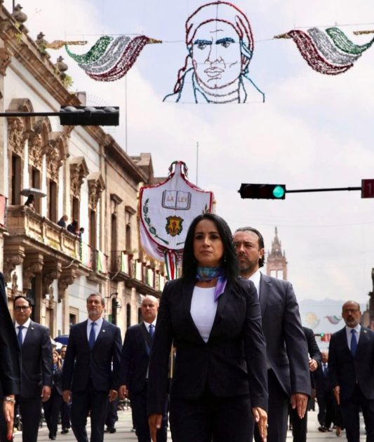 Regidora del PRD Michoacán, Lucila Martínez llama a honrar a Morelos con hechos y no solo con discursos