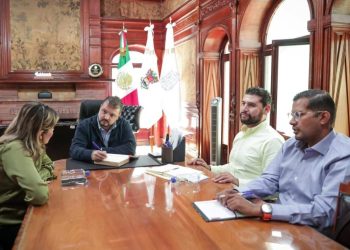 En estrecha coordinación GPPRD con el Secretario de Gobierno, Raúl Zepeda