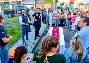 Yankel Benítez refuerza seguridad y mantiene cercanía con las familias morelianas