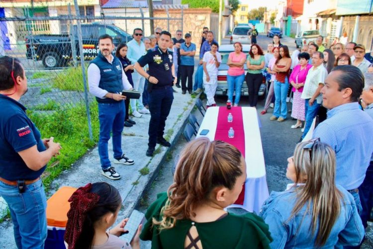 Yankel Benítez refuerza seguridad y mantiene cercanía con las familias morelianas