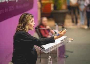 Coincide Brissa Arroyo con Marcela Lagarde en que una de las grandes enseñanzas del movimiento feminista, es que es pacifista