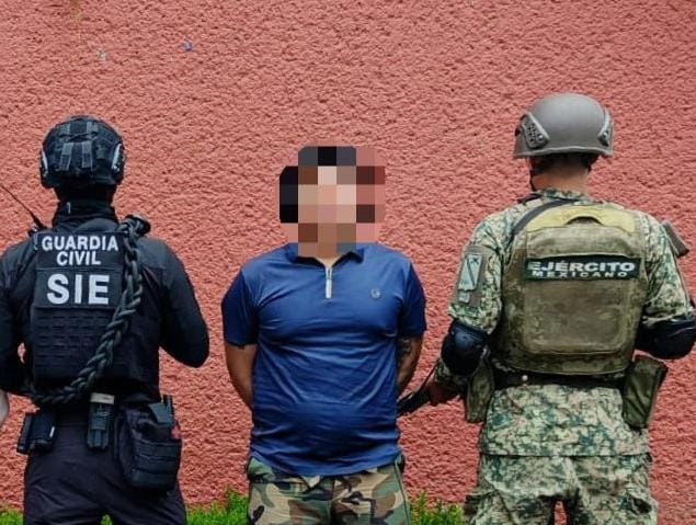 Es detenido presunto delincuente colombiano ligado a la extorsión de limoneros y elaboración de explosivos en Buenavista