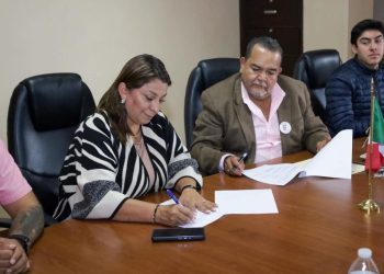 Firma Ayuntamiento de Quiroga y CBTis 094 de Pátzcuaro convenio para fortalecer la formación profesional de jóvenes estudiantes