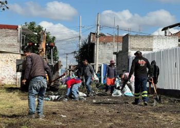 Gobierno de Morelia y ciudadanía unen esfuerzos en jornada de limpieza al Oriente de la ciudad