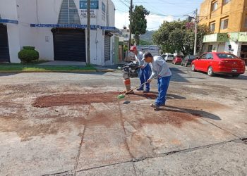 Ooapas concluye trabajos de reparación en la avenida Lázaro Cárdenas