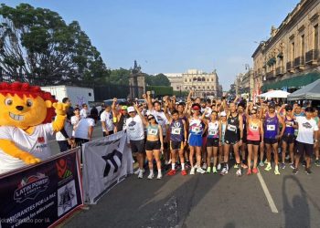 Todo un éxito, la Primer Carrera Atlética, Migrantes por la Paz y Contra las Adicciones en Morelia