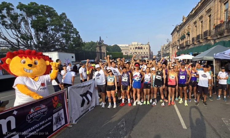 Todo un éxito, la Primer Carrera Atlética, Migrantes por la Paz y Contra las Adicciones en Morelia