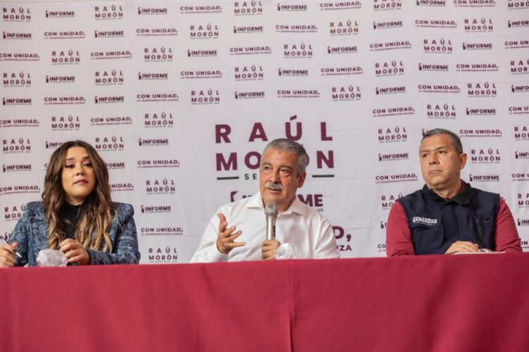 Raúl Morón Orozco destaca la unidad como motor de la transformación de Michoacán