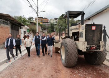 Alfonso Martínez supervisa obra de gran calado en San José del Cerrito