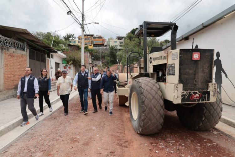 Alfonso Martínez supervisa obra de gran calado en San José del Cerrito
