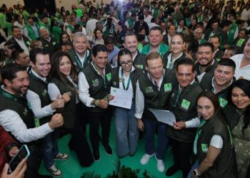Dirigencia nacional del Partido Verde destapa a Ernesto Núñez rumbo a la gubernatura de Michoacán