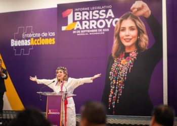 Convoca Brissa Arroyo a mantener vigente el Decreto de Apatzingán