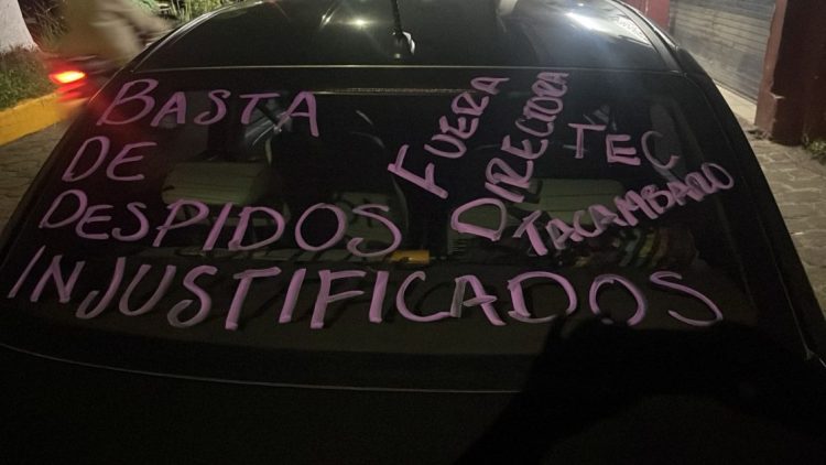 Hostigamiento institucional, abuso de poder y corrupción, se vive en el Tec de Tacámbaro