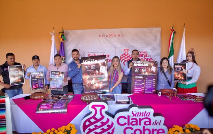Presenta Dayana Pérez el cartel oficial del Festival de las Ánimas 2025 en Santa Clara del Cobre