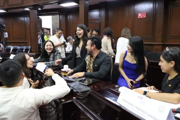 Iniciativas presentadas en el Parlamento Juvenil Incluyente 2025, serán tomadas en cuenta por la 76 Legislatura