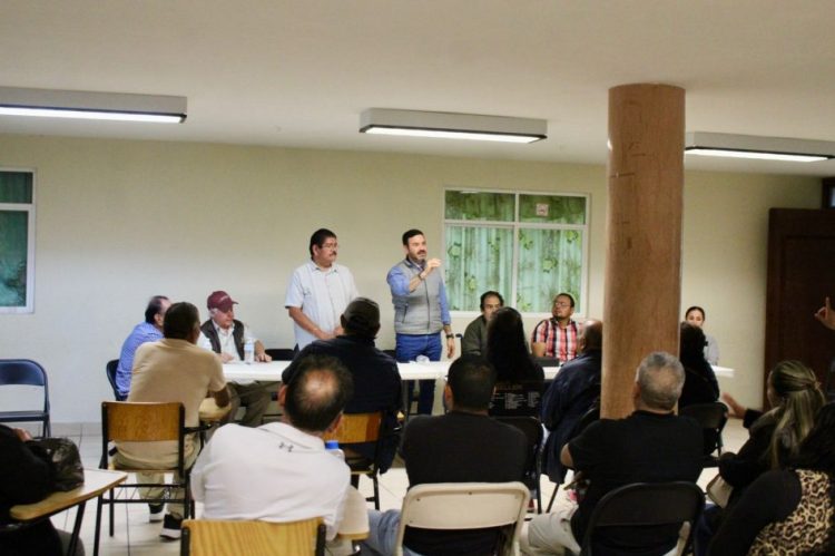 Yankel Benítez afianza diálogo con comerciantes de Morelia