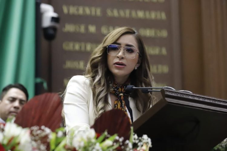 Grecia Aguilar llama al Congreso del Estado a no evadir el debate sobre la inseguridad en Michoacán
