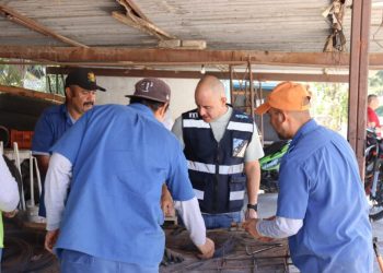 Ooapas fortalece la fabricación de tapas y registros de alcantarillado para mejorar la atención a reportes